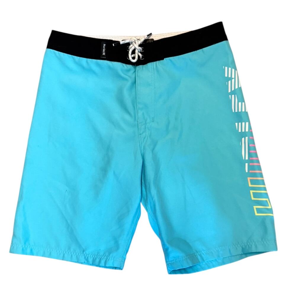 Hurley Boys Swim Board Surf Shorts Shorts EUC Size 12 26"